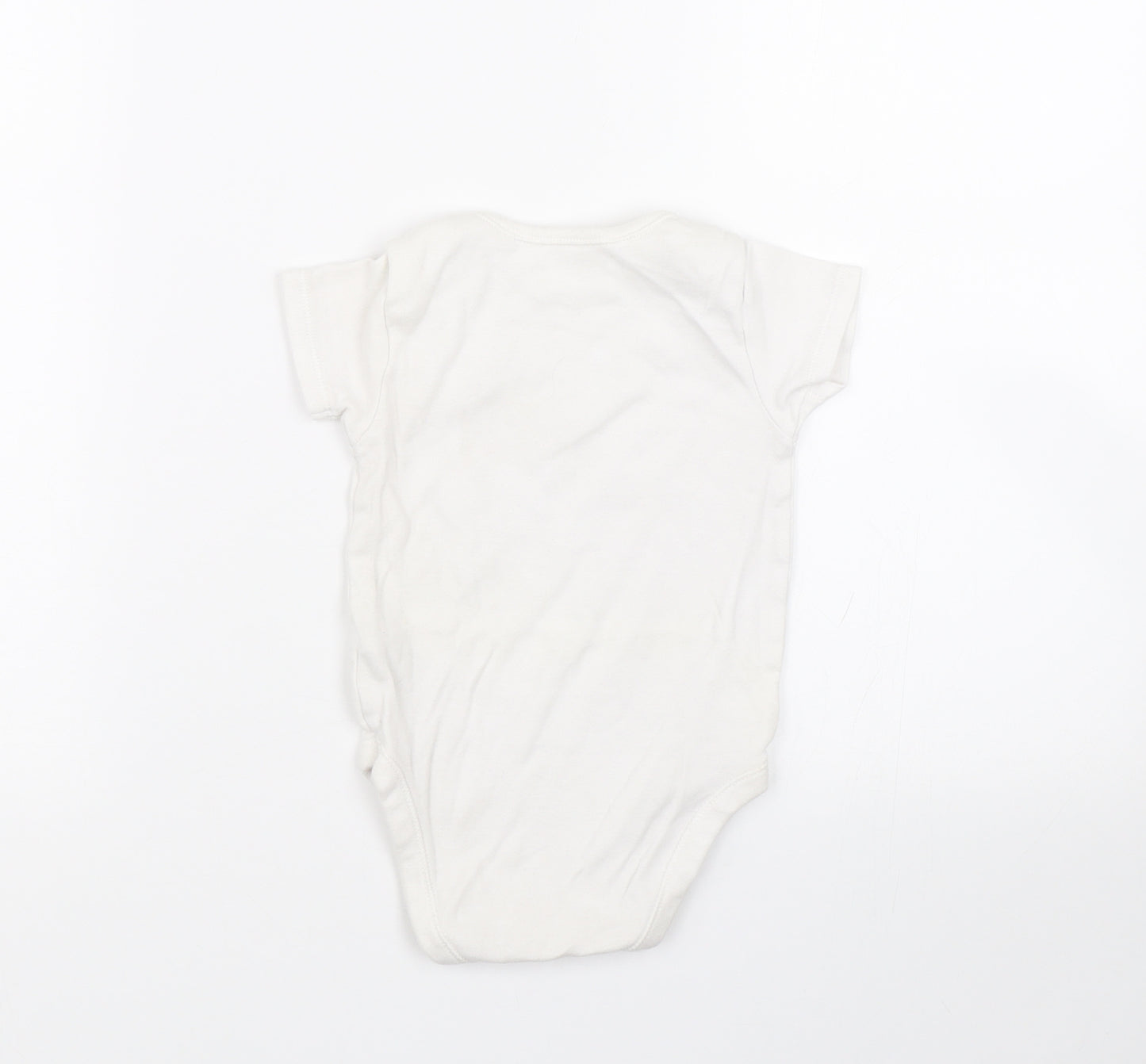 Nutmeg Baby White   Babygrow One-Piece Size 18-24 Months
