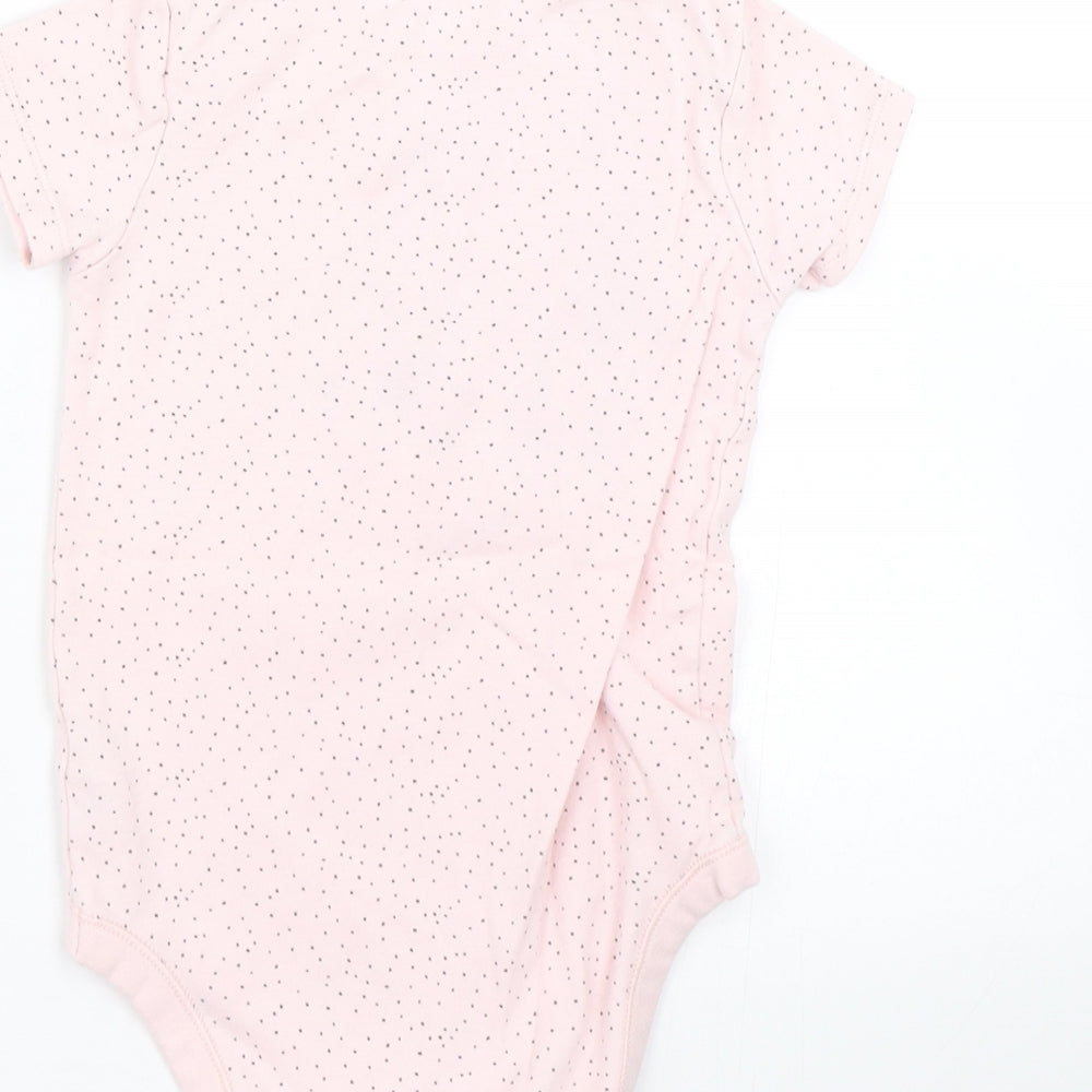 F&F Baby Pink Polka Dot  Babygrow One-Piece Size 24 Months  - 2-3 Years