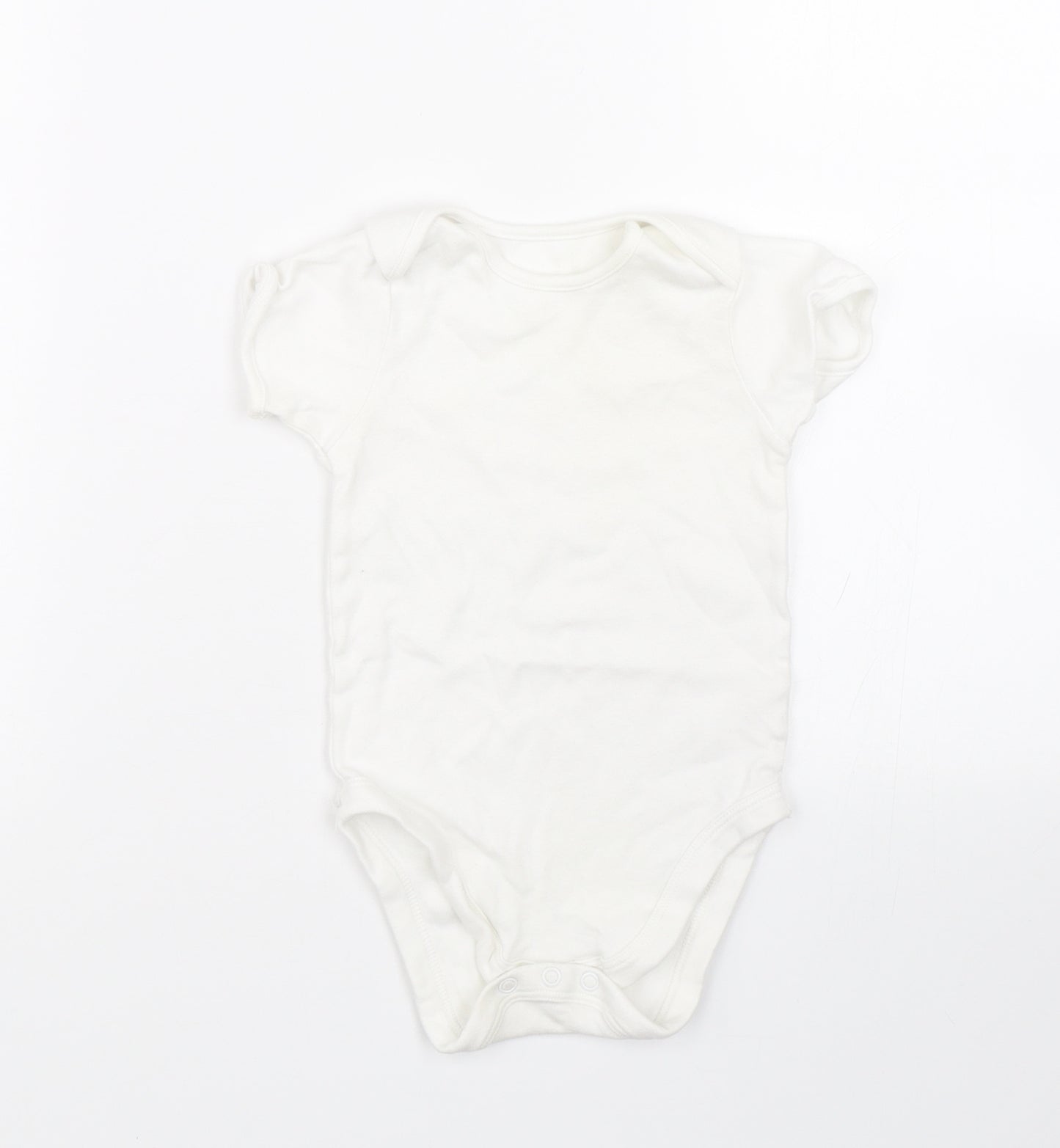 George Baby White   Babygrow One-Piece Size 24 Months