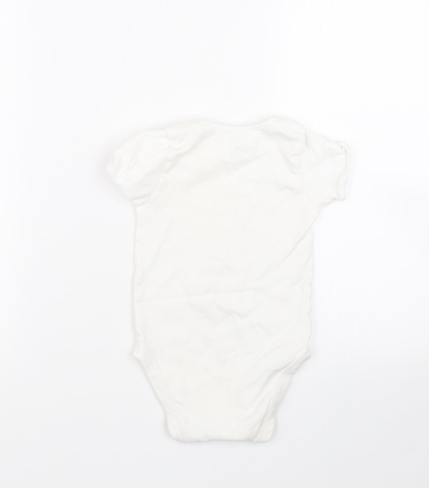 George Baby White   Babygrow One-Piece Size 24 Months