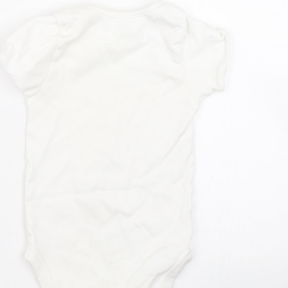 George Baby White   Babygrow One-Piece Size 24 Months