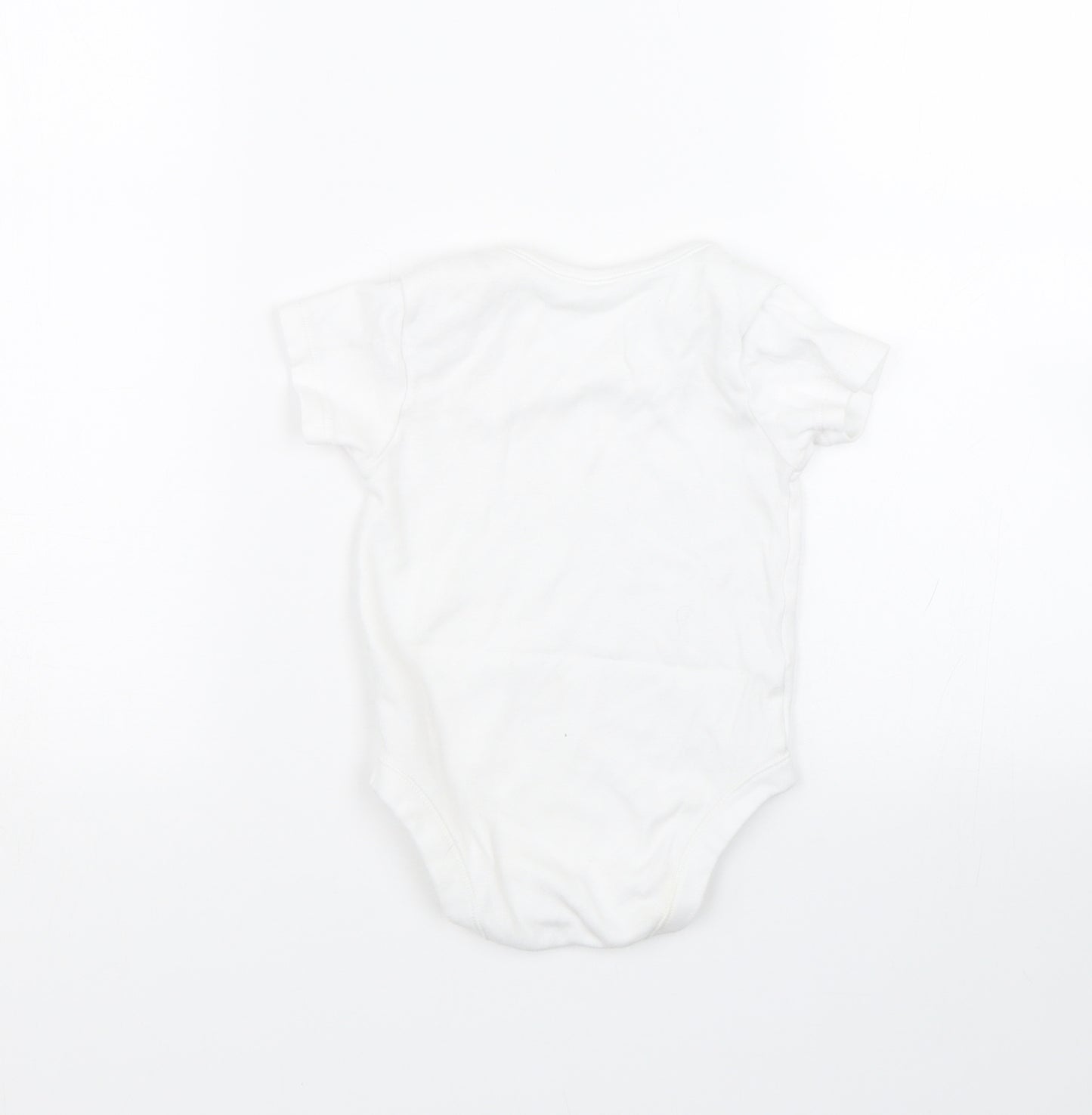 Nutmeg Baby White   Babygrow One-Piece Size 18-24 Months