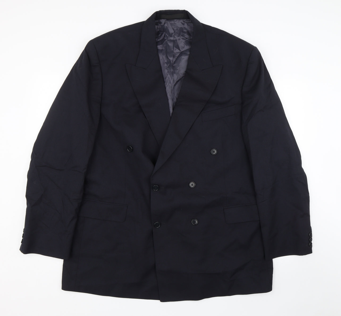 M&S Mens Blue   Jacket Suit Size 46