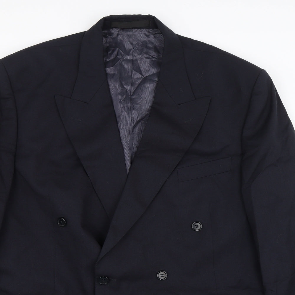 M&S Mens Blue   Jacket Suit Size 46
