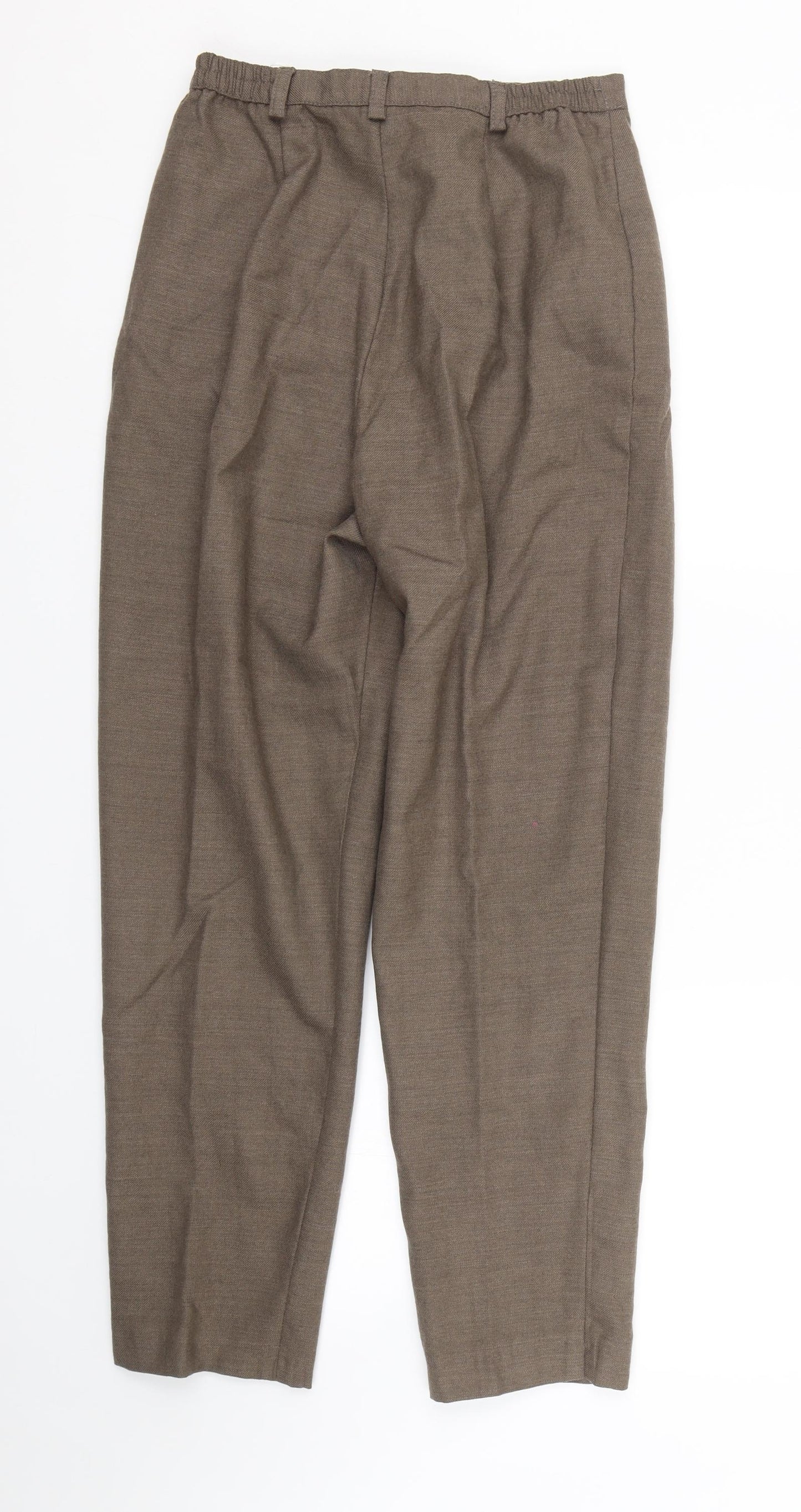 first avenue Womens Brown   Trousers  Size 10 L26 in