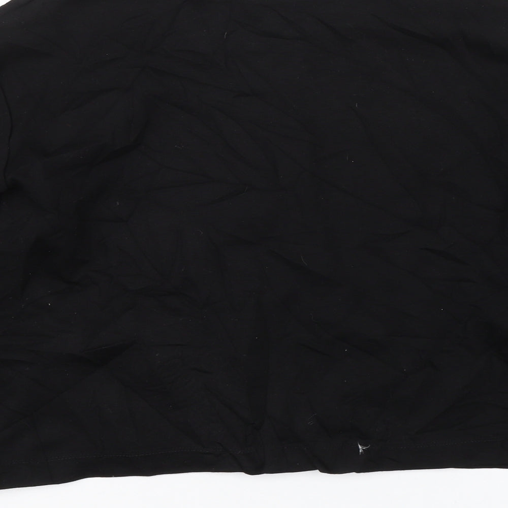 H&M Womens Black   Basic T-Shirt Size S