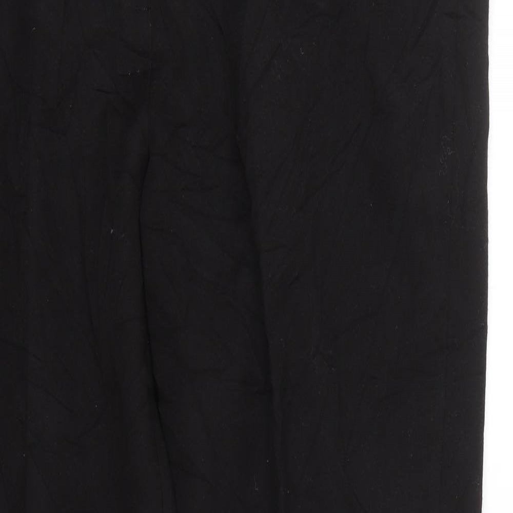 Preworn Womens Black   Trousers  Size 18 L27.5 in