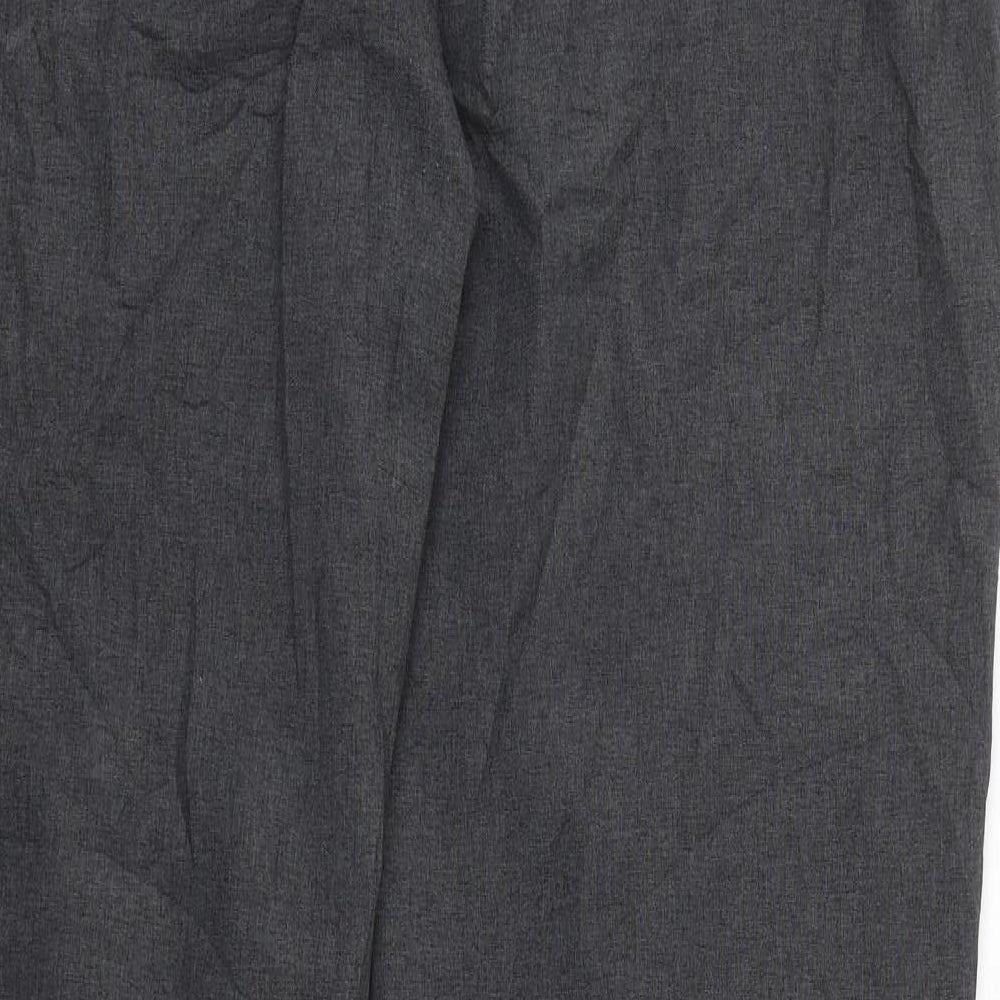 George Womens Grey   Trousers  Size 16 L27 in