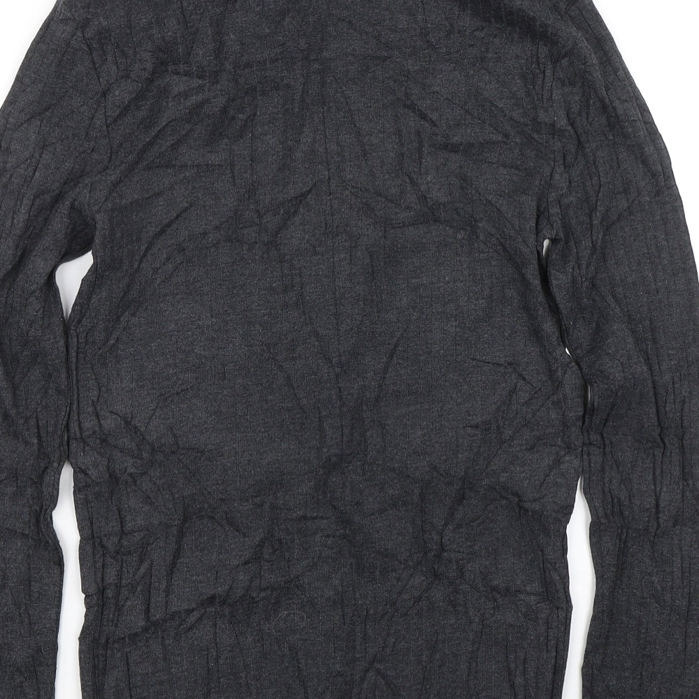 River Island Womens Grey   Basic T-Shirt Size XS