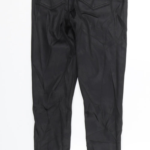 Topshop Womens Black   Trousers  Size 30 L25 in