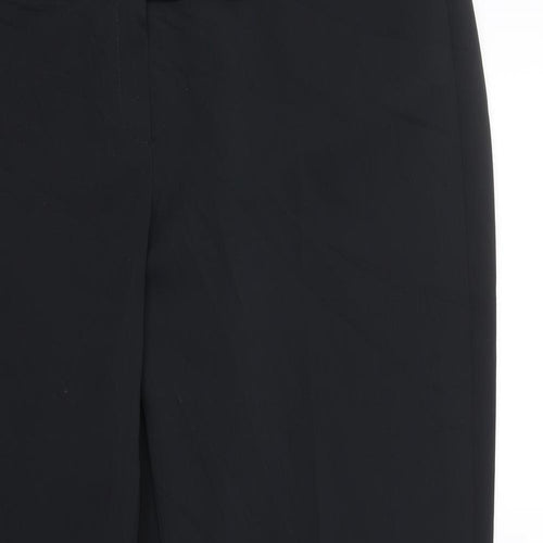 M&S Womens Black   Trousers  Size 16 L27 in
