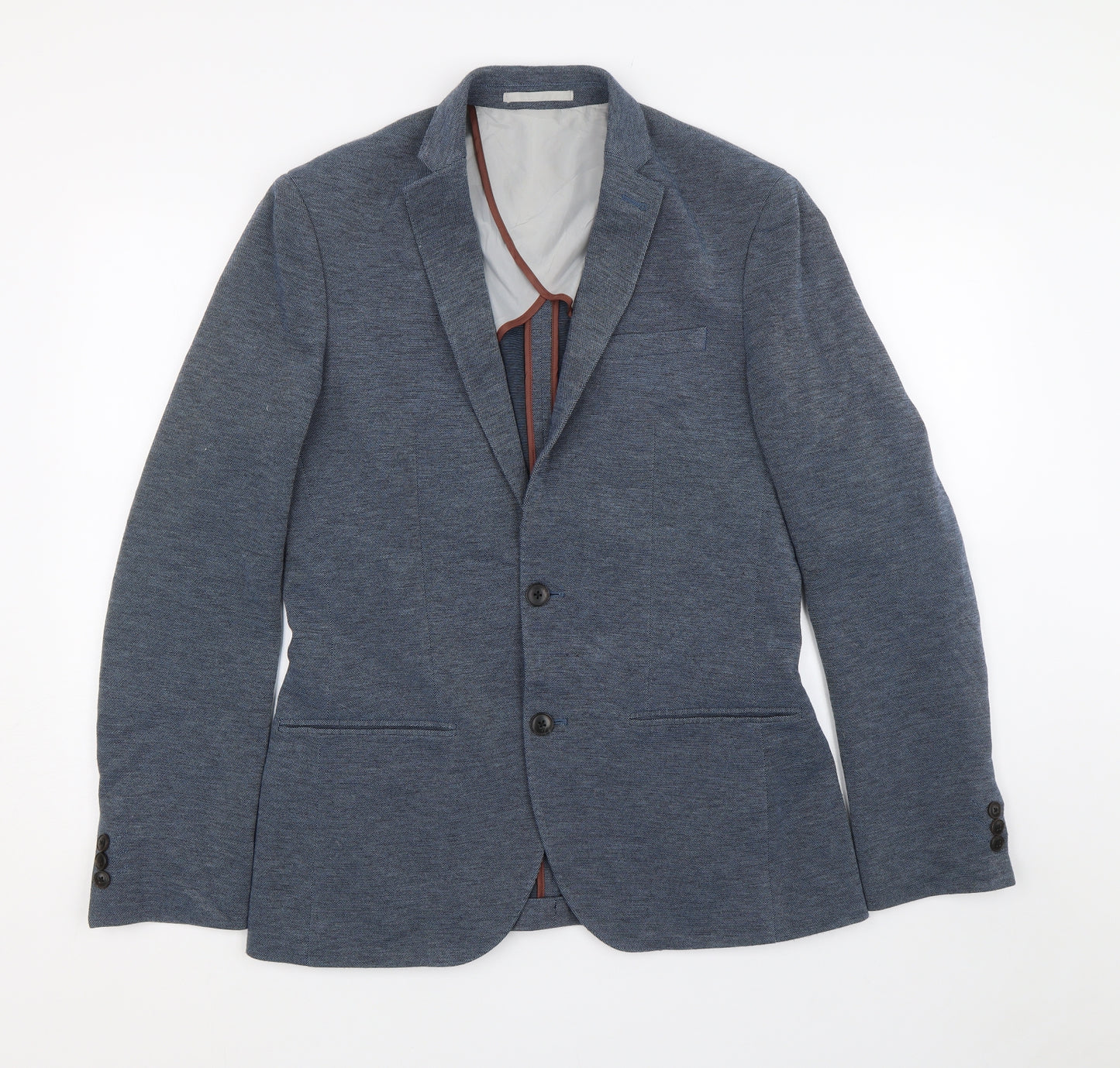 River Island Mens Blue   Jacket Suit Size 38