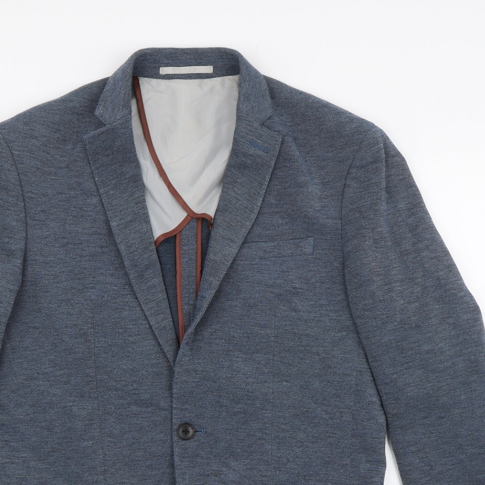 River Island Mens Blue   Jacket Suit Size 38