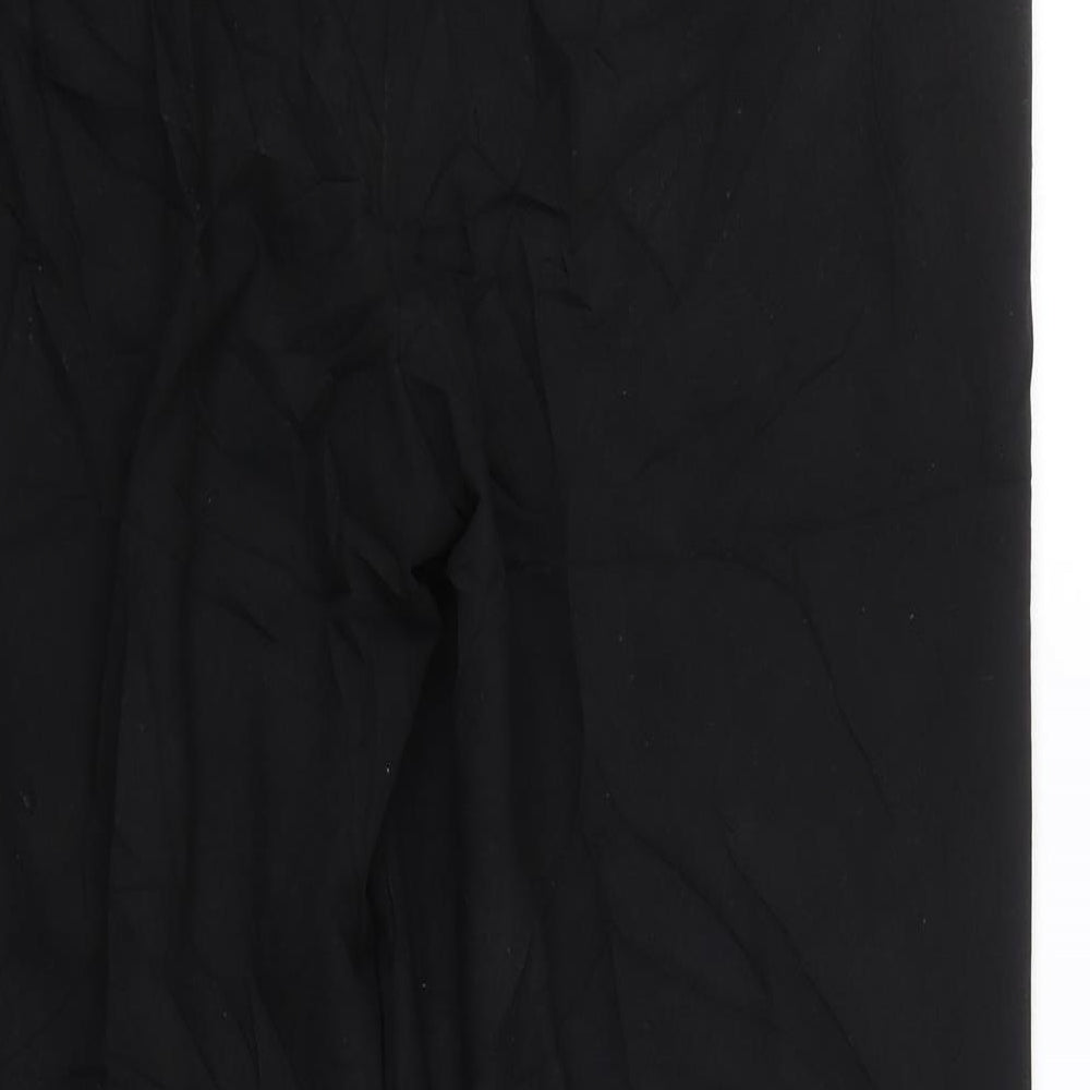 M&S Womens Black   Trousers  Size 16 L25 in