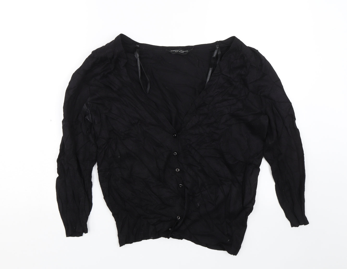 Dorothy Perkins Womens Black   Cardigan Jumper Size 16