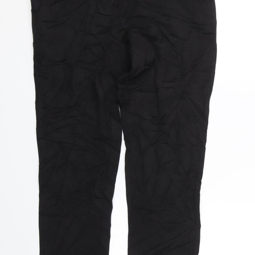 Papaya Womens Black   Trousers  Size 10 L26 in