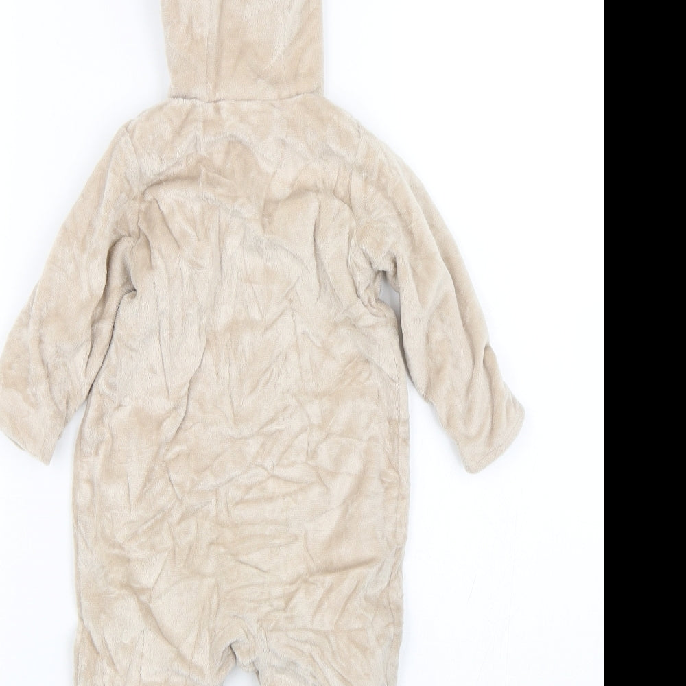 George Baby Brown   Babygrow One-Piece Size 6-9 Months
