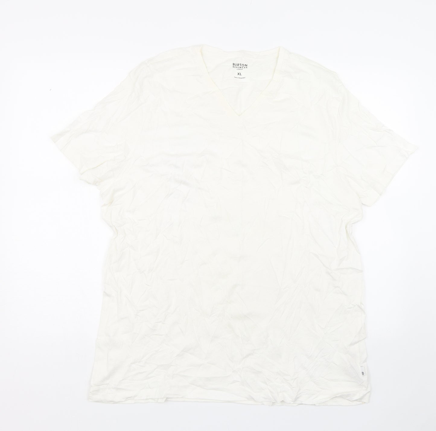 Burton Mens White    T-Shirt Size XL