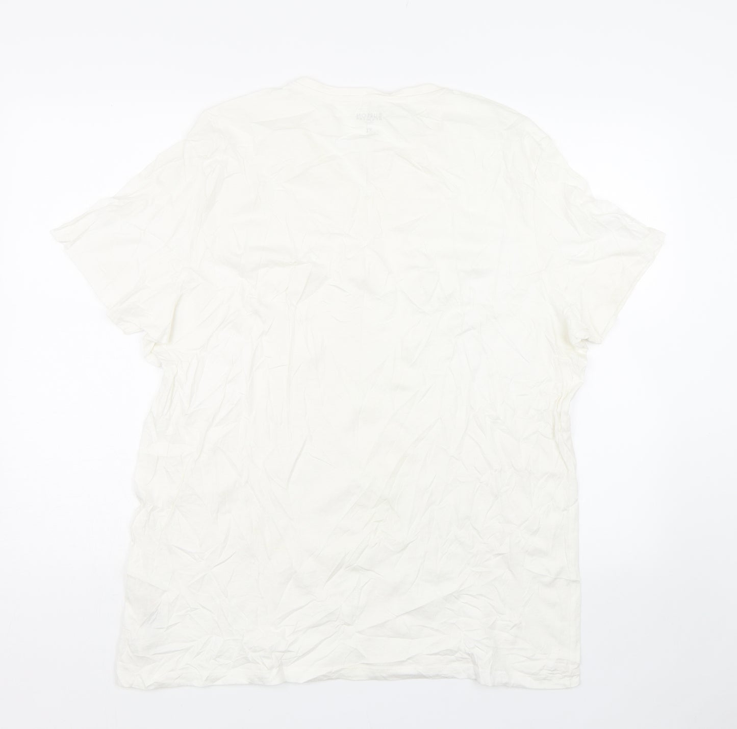 Burton Mens White    T-Shirt Size XL