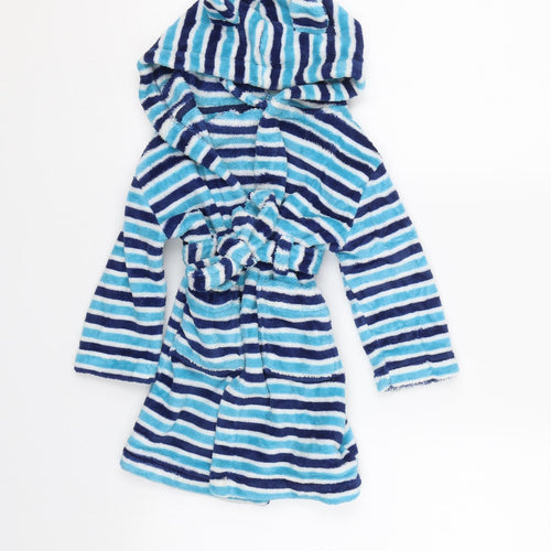 John Lewis Baby Blue Striped  Cami Gown Size 18-24 Months
