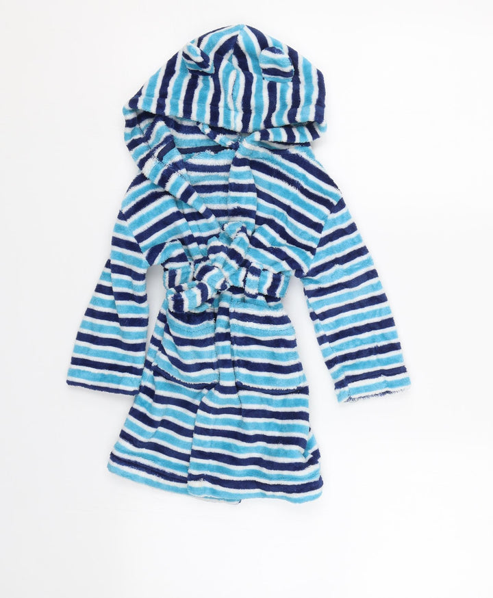 John Lewis Baby Blue Striped Cami Gown Size 18-24 Months