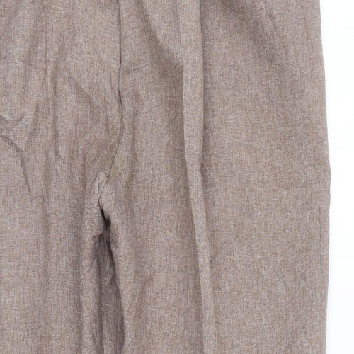 Preworn Womens Brown   Trousers  Size 18 L27.5 in