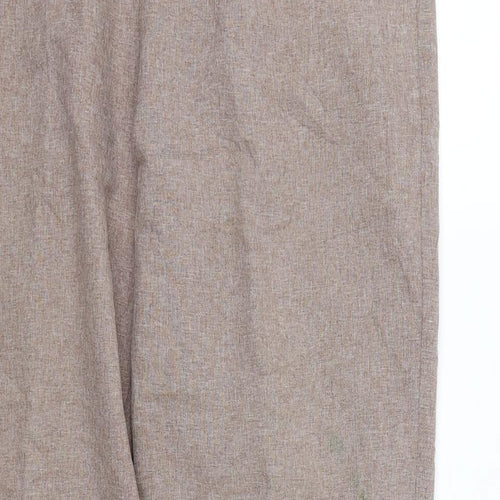 Preworn Womens Brown   Trousers  Size 18 L27.5 in