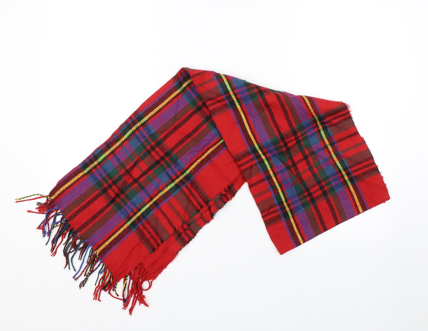 New Look Womens Red Check   Scarf