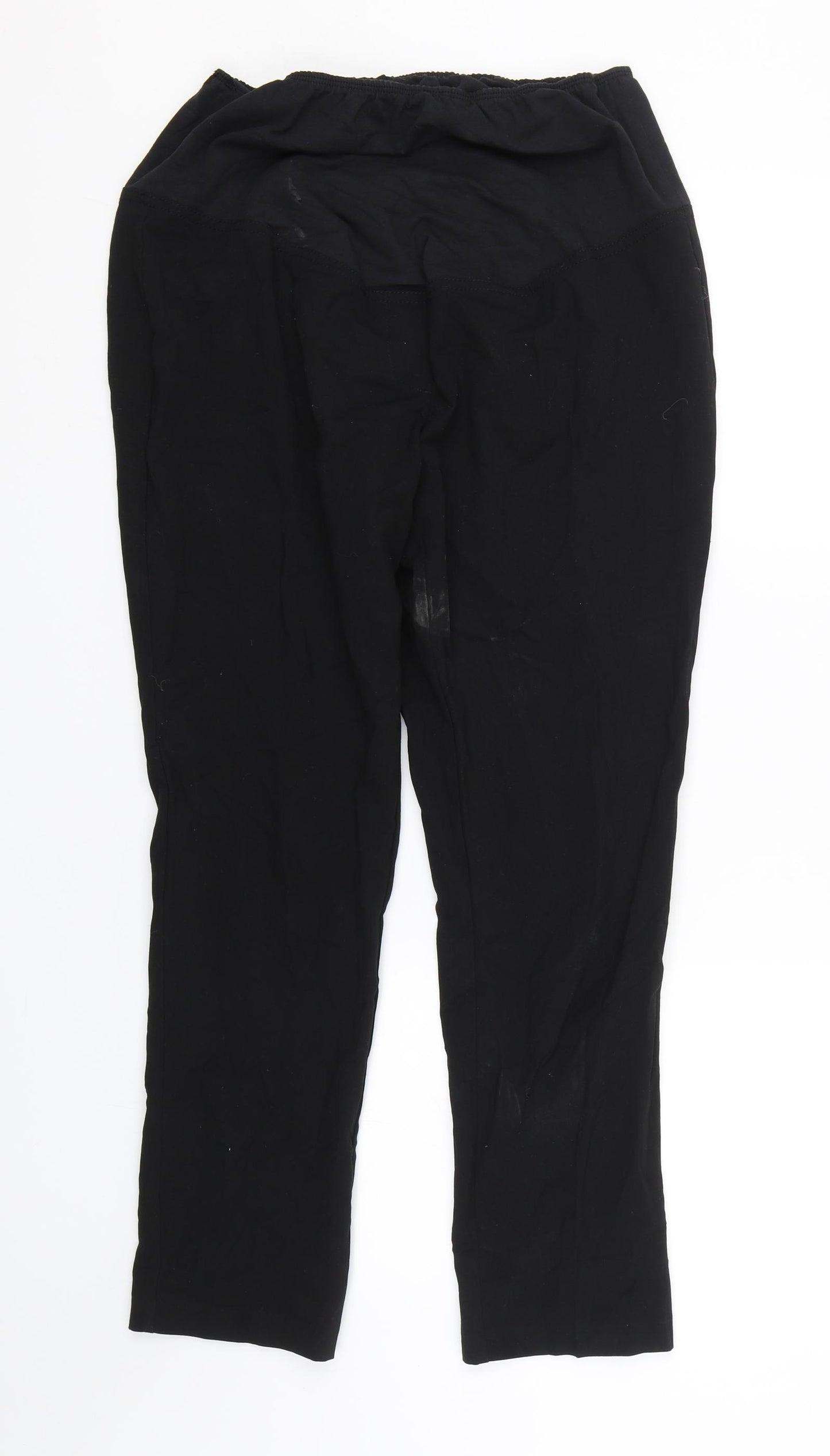 Next Maternity Womens Black   Trousers  Size 12 L25 in