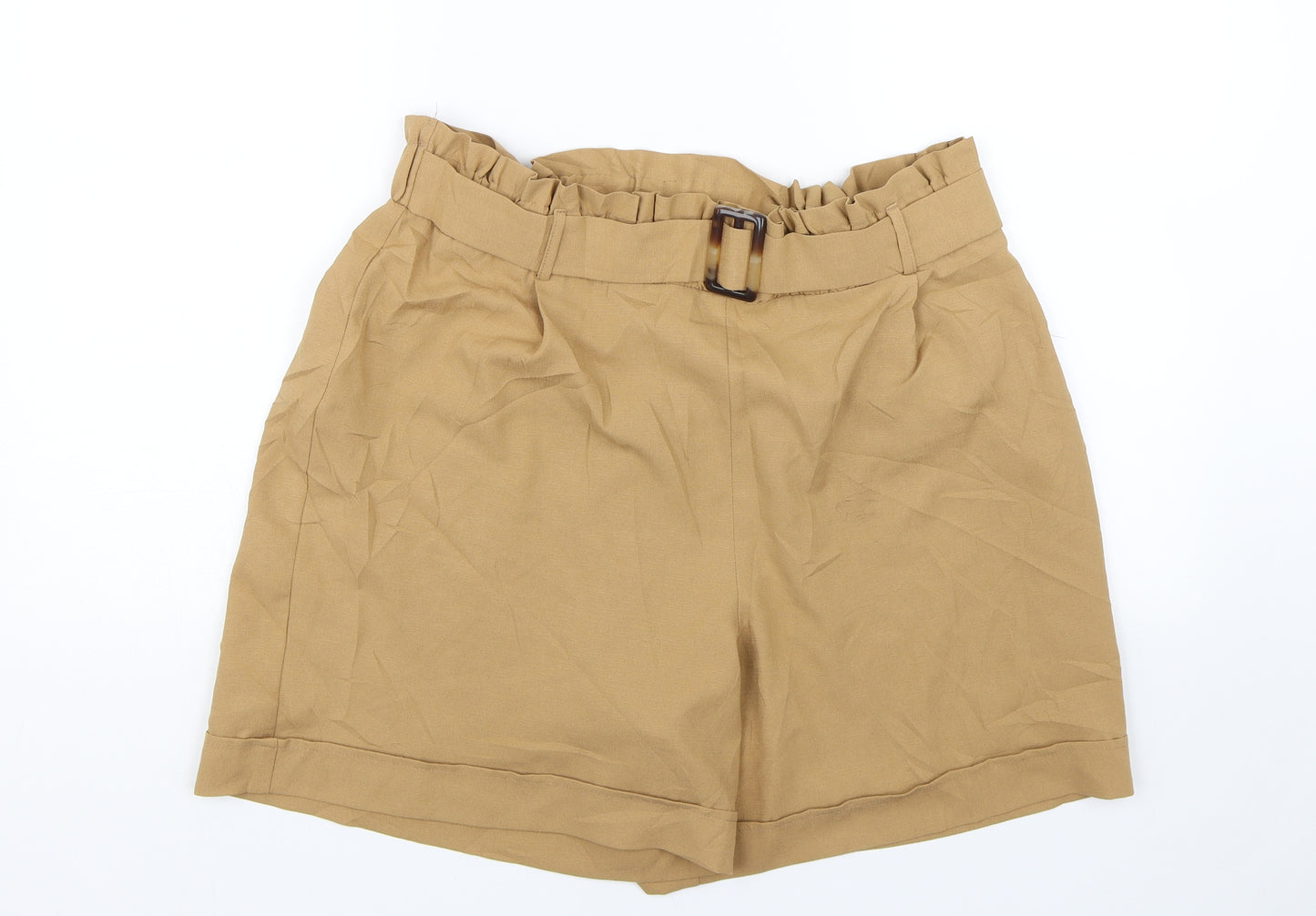George Womens Brown   Paperbag Shorts Size 16