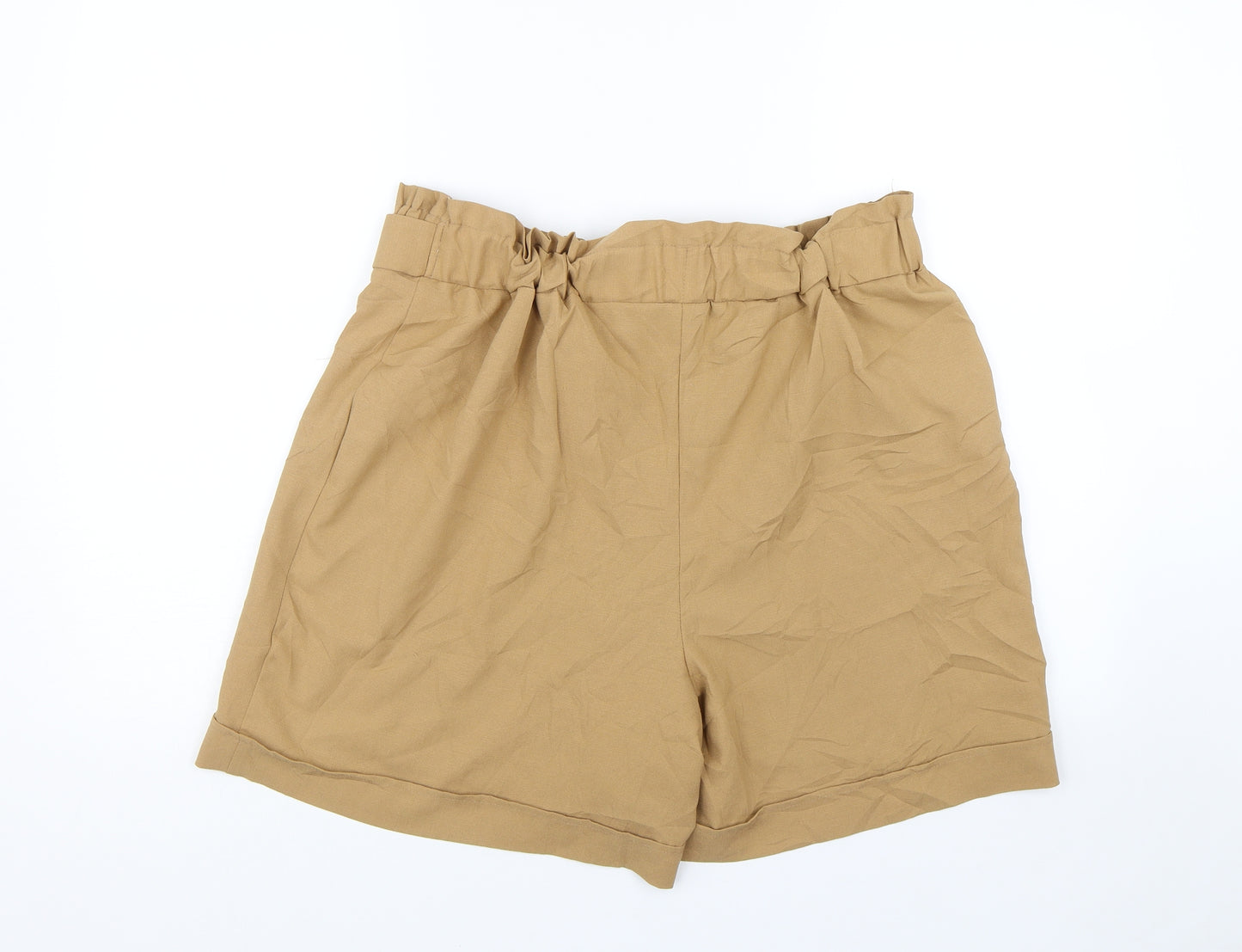 George Womens Brown   Paperbag Shorts Size 16