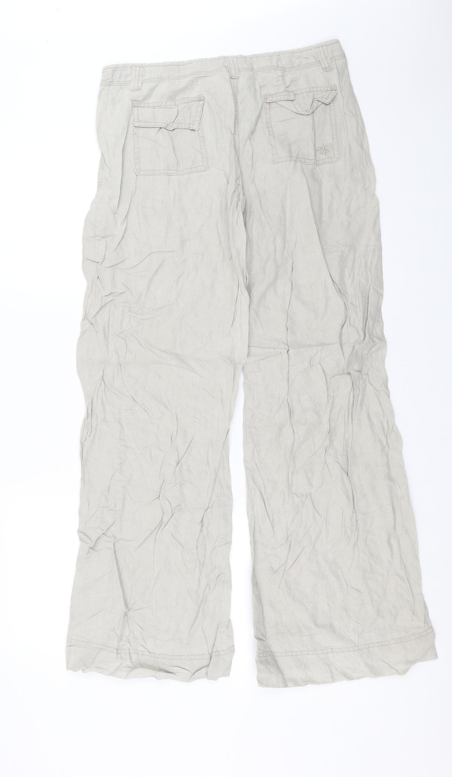 river is Womens Beige   Trousers  Size 12 L31 in