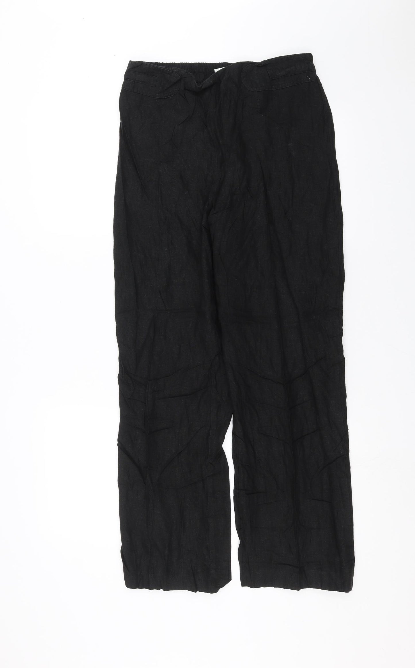 BHS Womens Black   Trousers  Size 12 L29 in