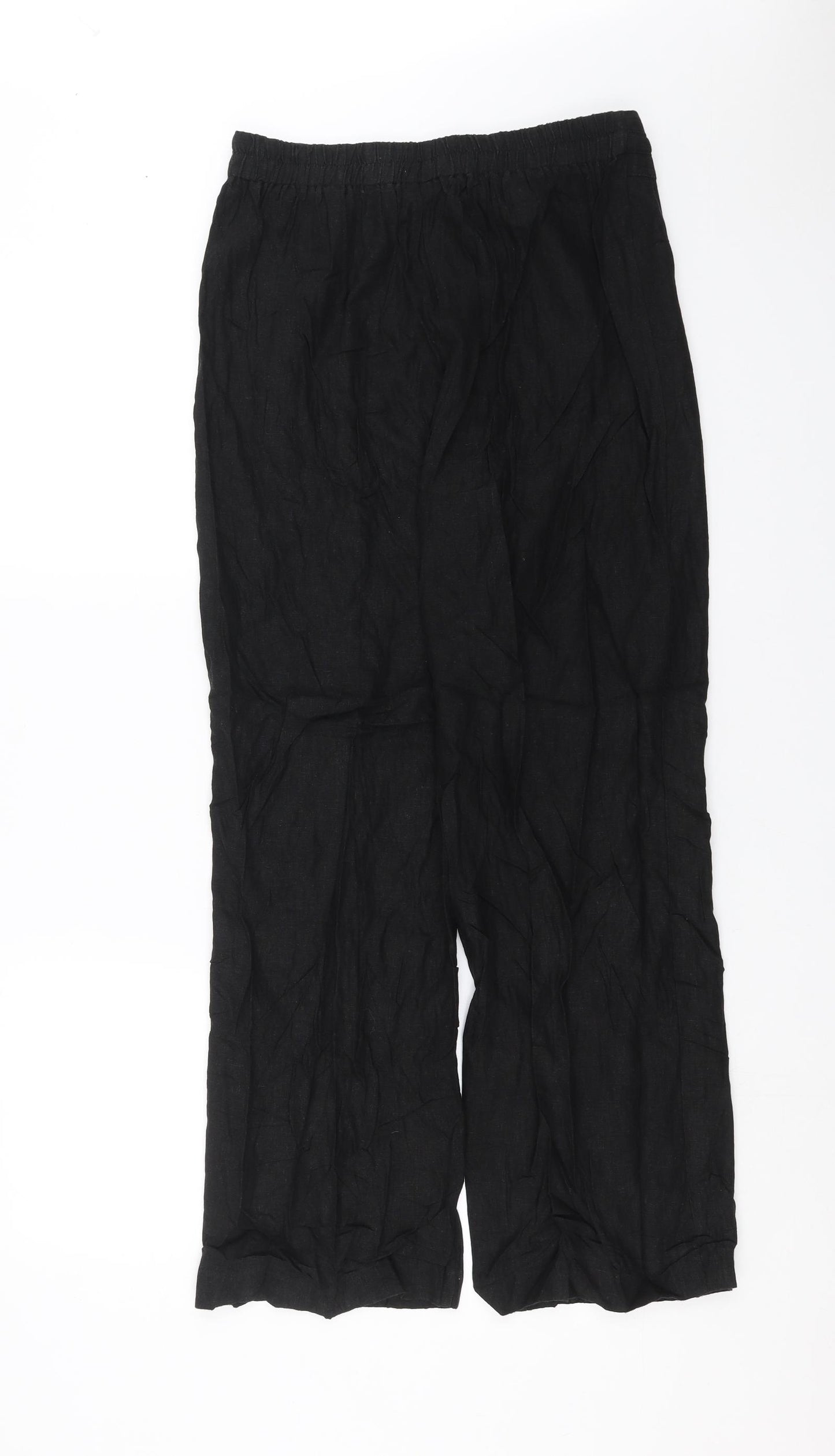 BHS Womens Black   Trousers  Size 12 L29 in