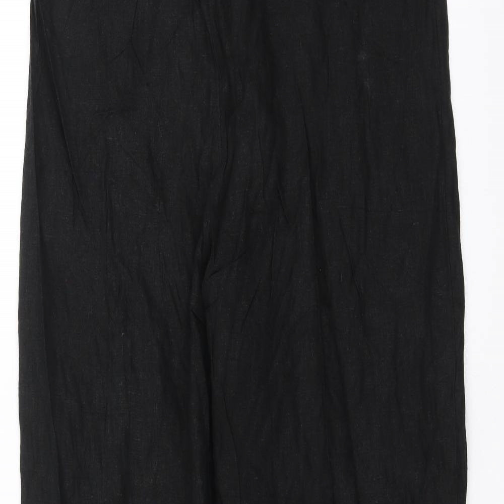 BHS Womens Black   Trousers  Size 12 L29 in
