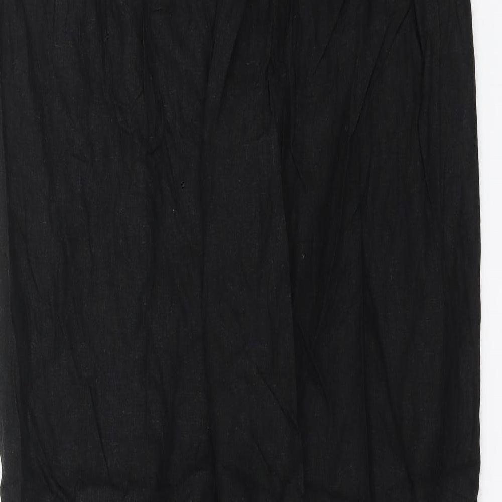 BHS Womens Black   Trousers  Size 12 L29 in