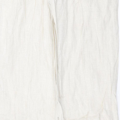 Marks and Spencer Womens Beige   Trousers  Size 12 L30 in