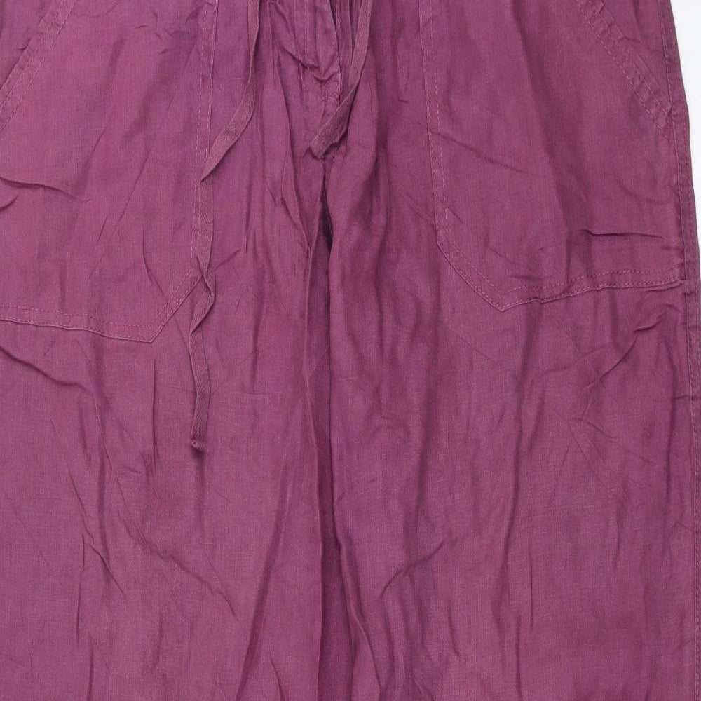 Primark Womens Purple   Trousers  Size 14 L27 in