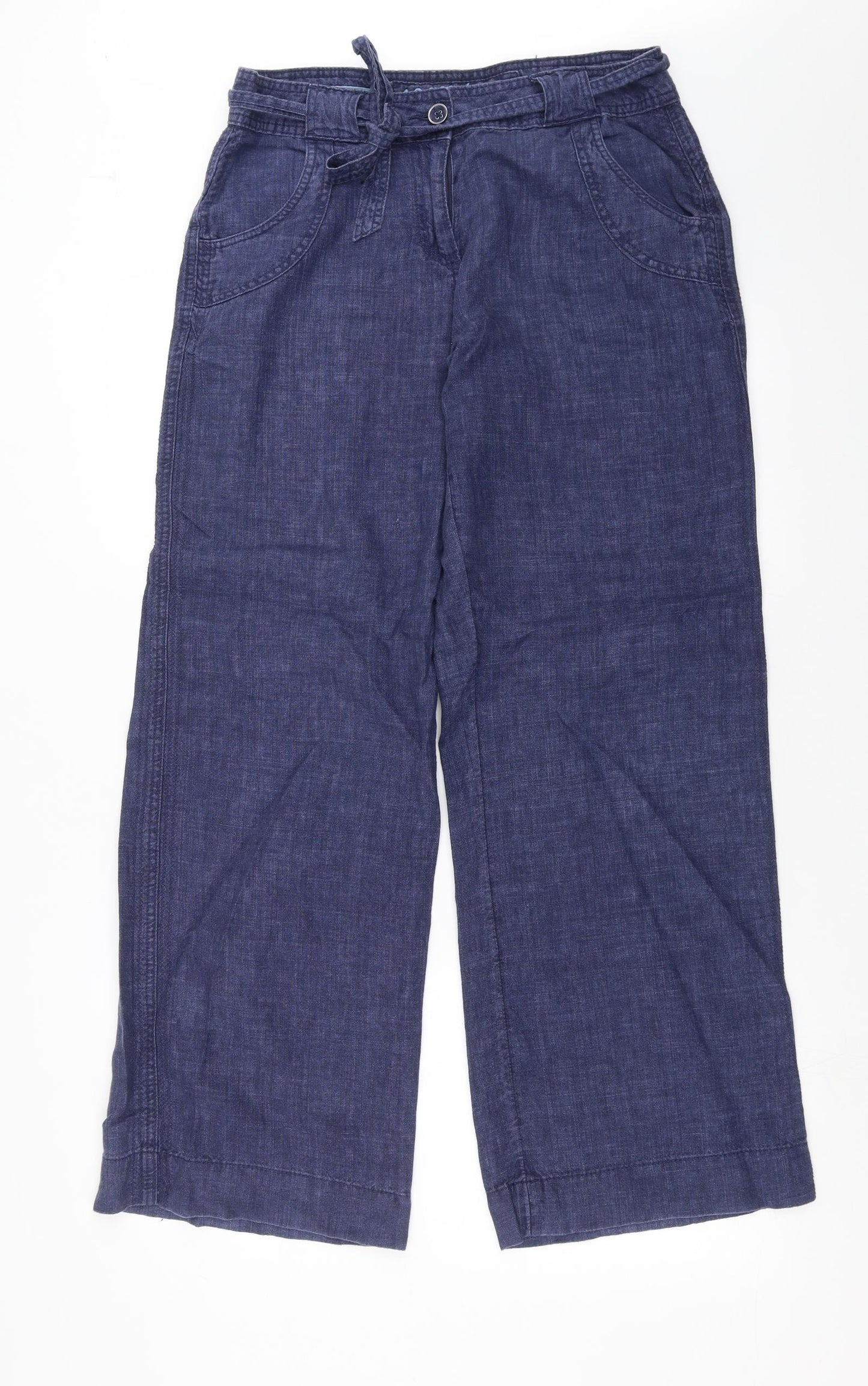 George Womens Blue   Trousers  Size 12 L30 in