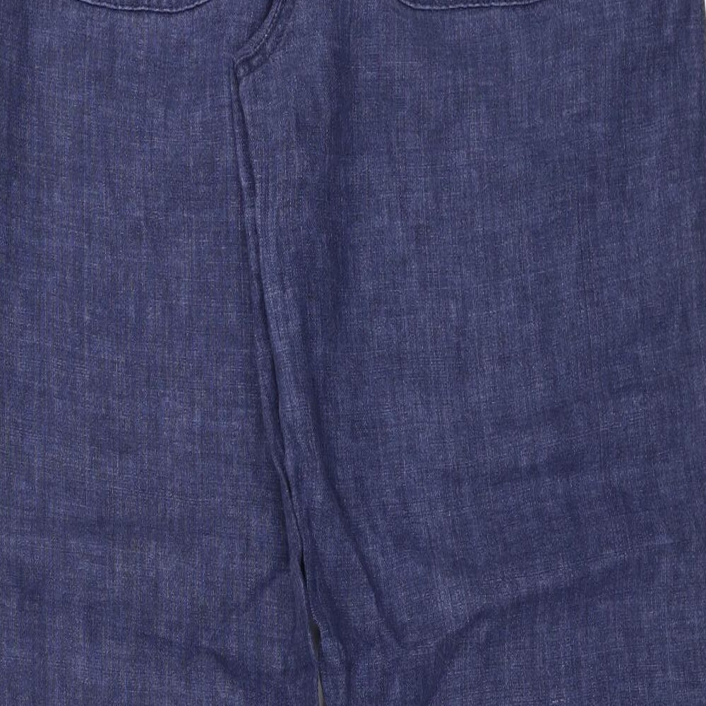 George Womens Blue   Trousers  Size 12 L30 in