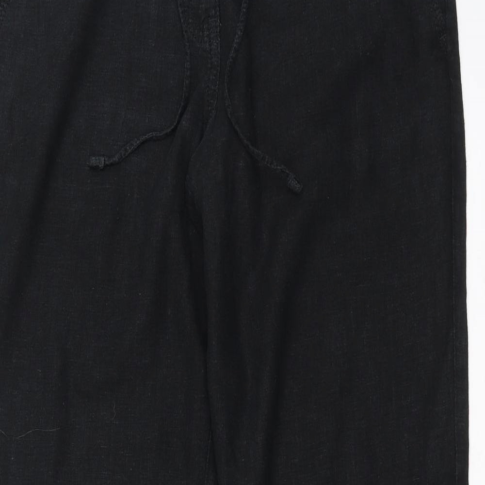 NEXT Womens Black   Trousers  Size 10 L30 in
