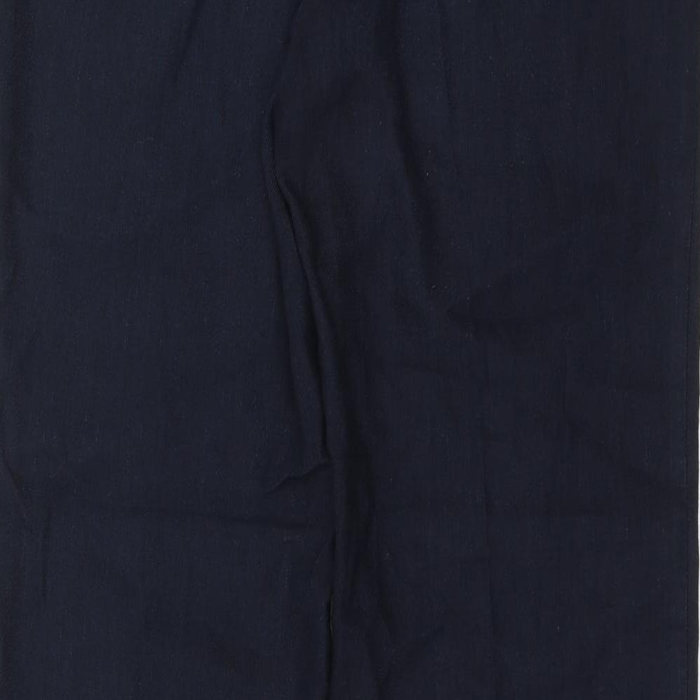 Monsoon Womens Blue   Trousers  Size 14 L30 in