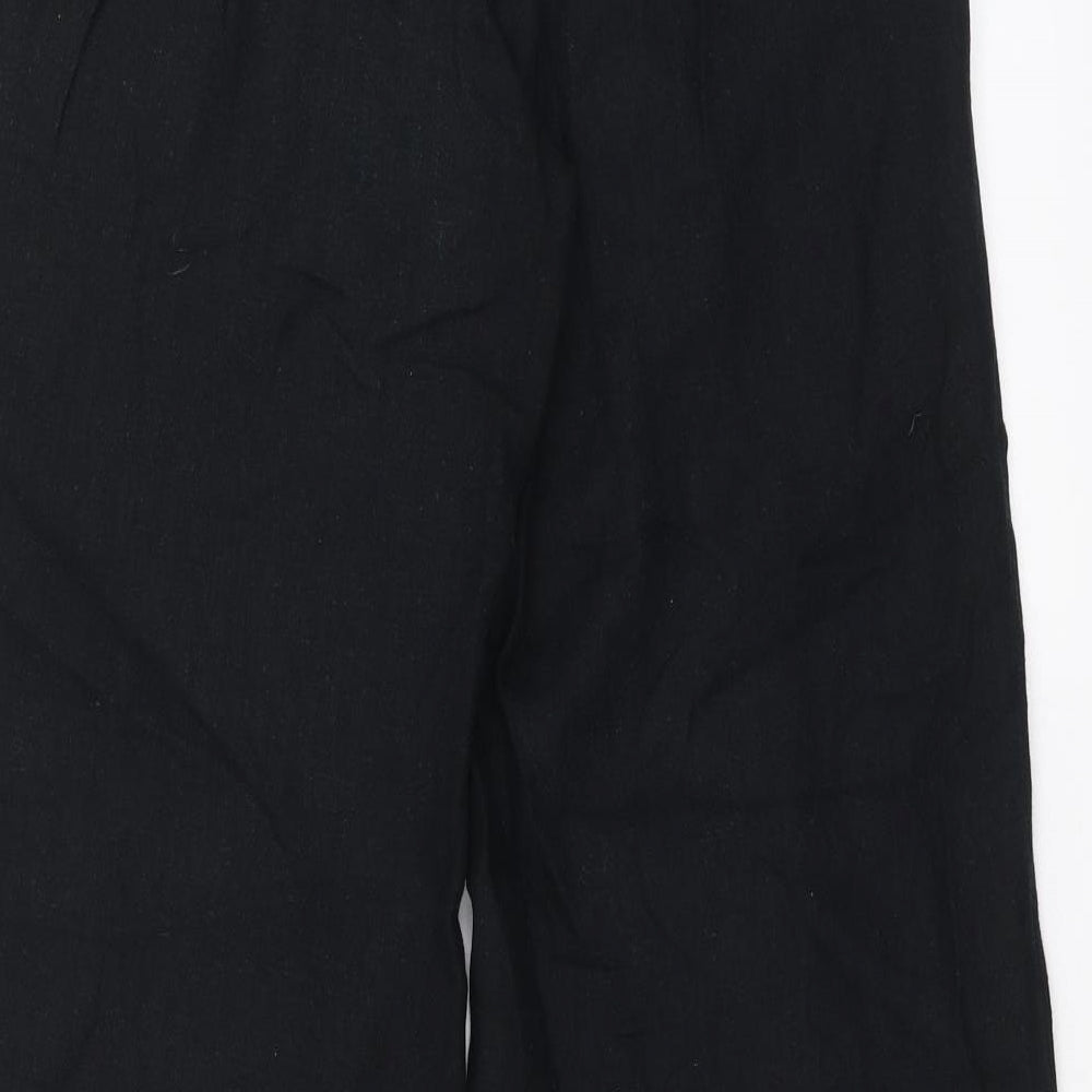 Marks and Spencer Womens Black   Trousers  Size 10 L28 in - short Leg