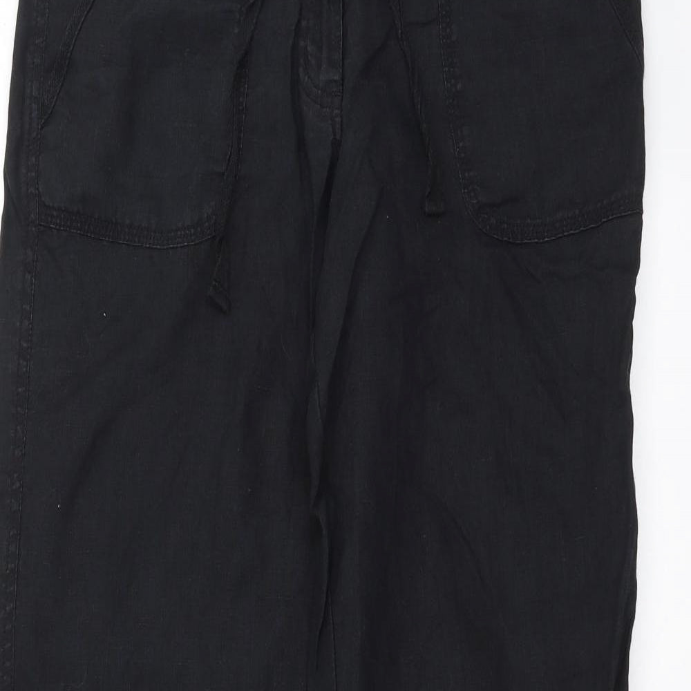 Primark Womens Black   Trousers  Size 10 L31 in