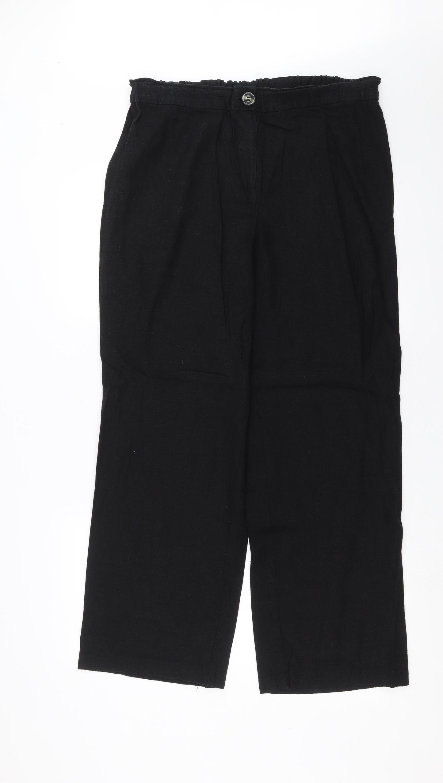Arcadia Group Womens Black   Trousers  Size 22 L28 in