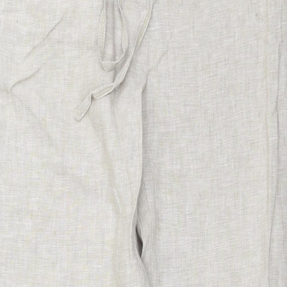 Rocha John Rocha Womens Beige   Trousers  Size 12 L31 in