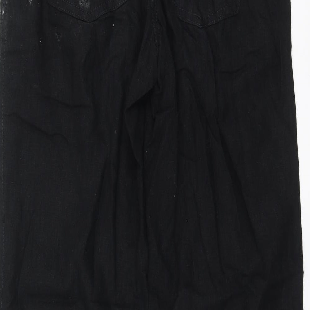 NEXT Womens Black   Trousers  Size 6 L31 in