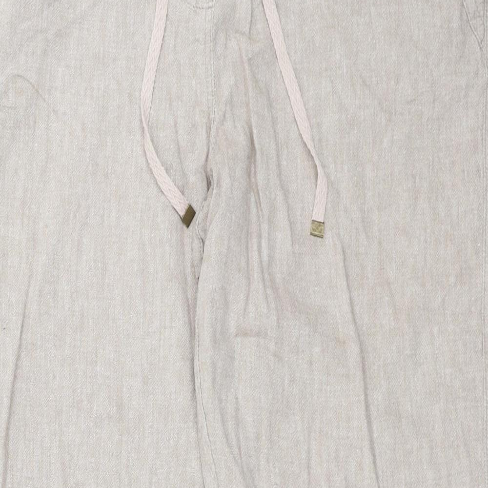 George Womens Beige   Trousers  Size 16 L28 in