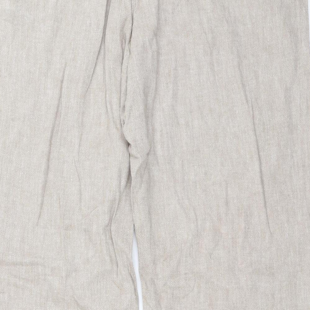 George Womens Beige   Trousers  Size 16 L28 in