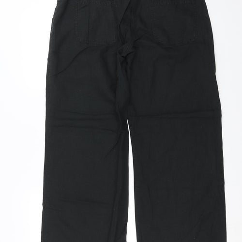 Dunnes Stores Womens Black   Trousers  Size 14 L28 in